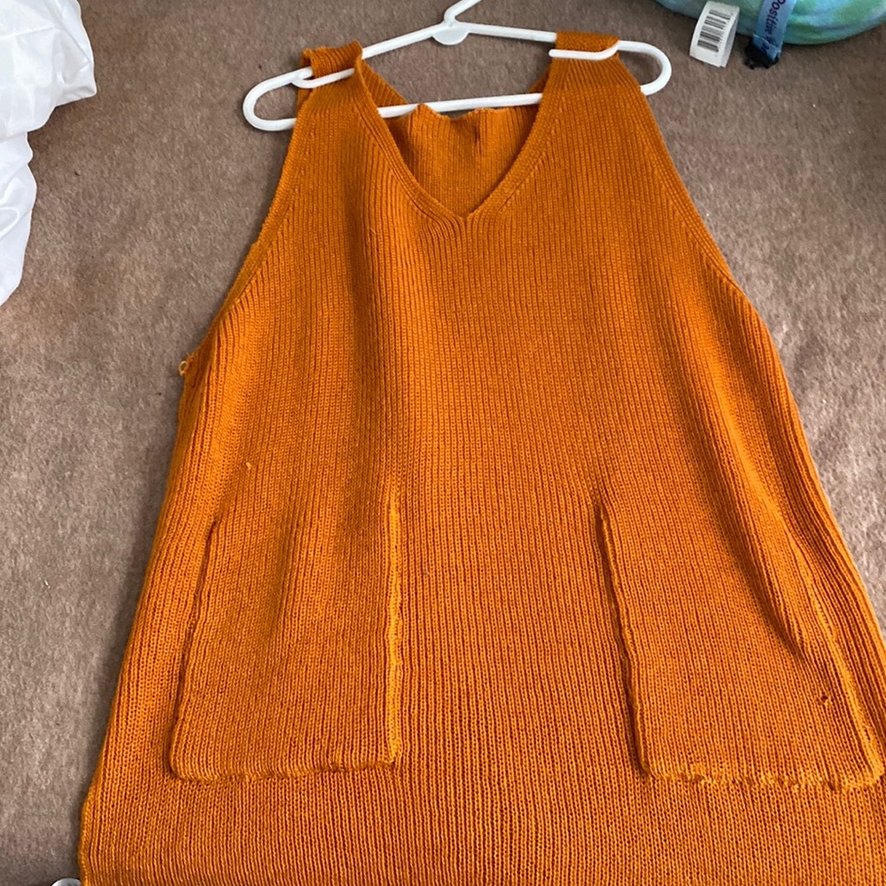 Orange dress
